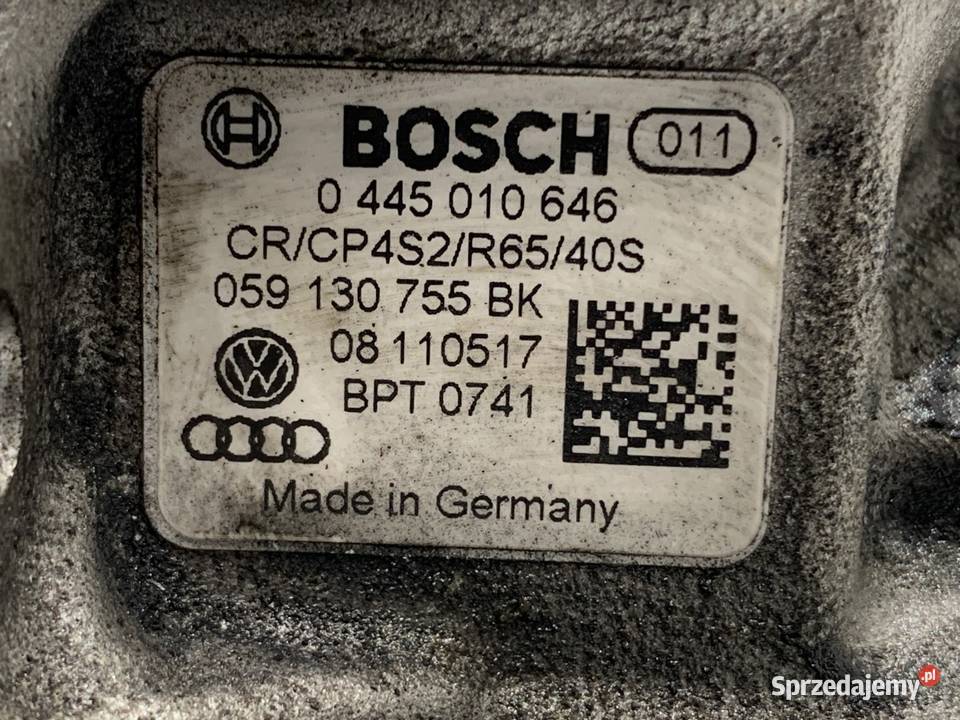 POMPA WYSOKIEGO CIŚNIENIA VW PHAETON 0445010646