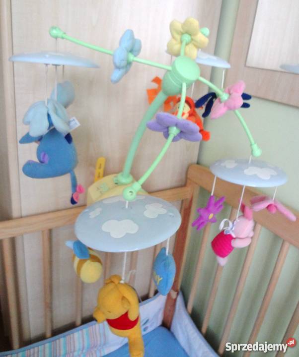 Karuzela do łóżeczka z lampką Kubuś Puchatek Dis Bydgoszcz