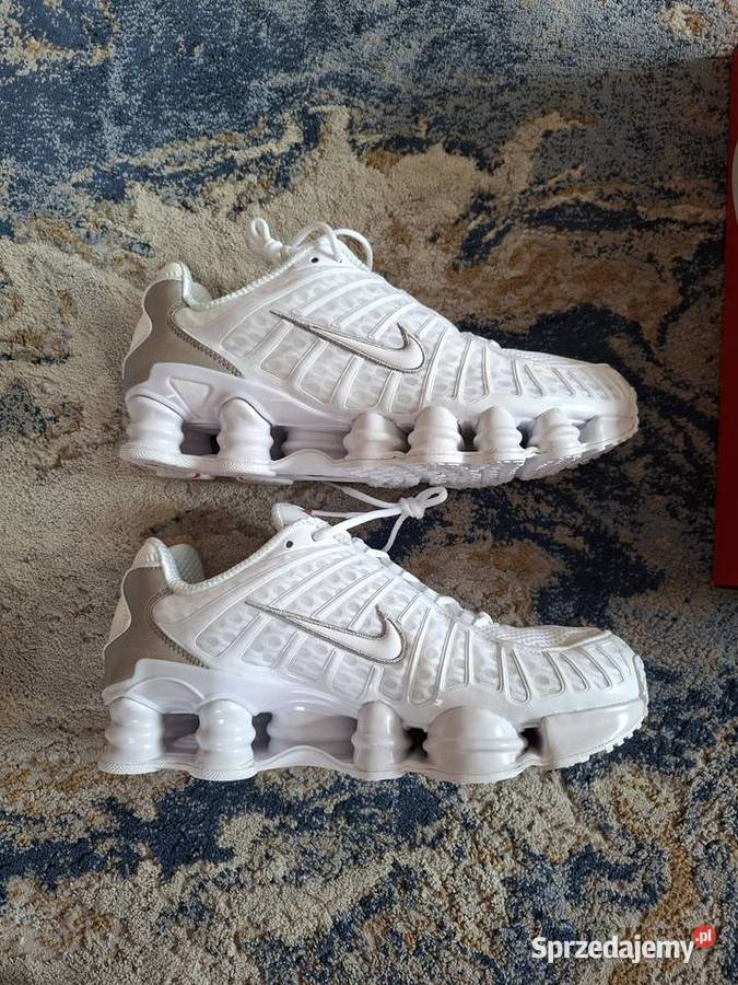 Buty Nike Shox TL White Metallic Silver r43 Nowy Sącz