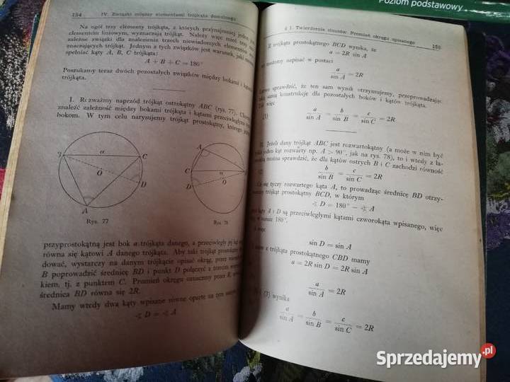 Matematyka Geometria Trygonometria zestaw 8 ISBN 8302006556 Podręczniki Kraków