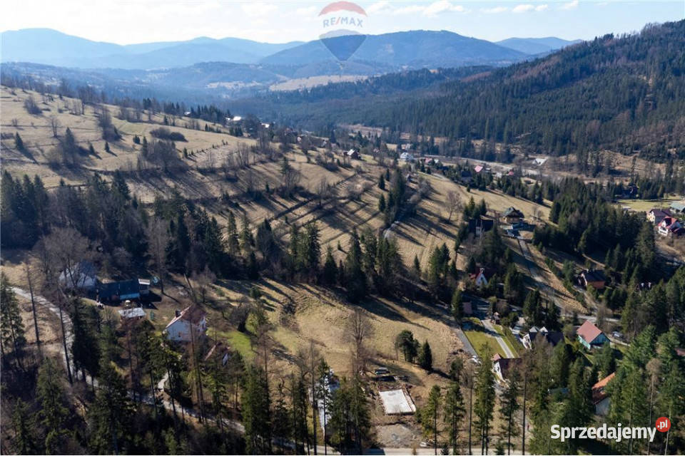 Działka widokowa w górach Sól Kiczora Rachowiec