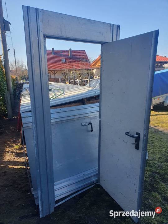 Drzwi budowlane metalowe opolskie Dobrzeń Wielki