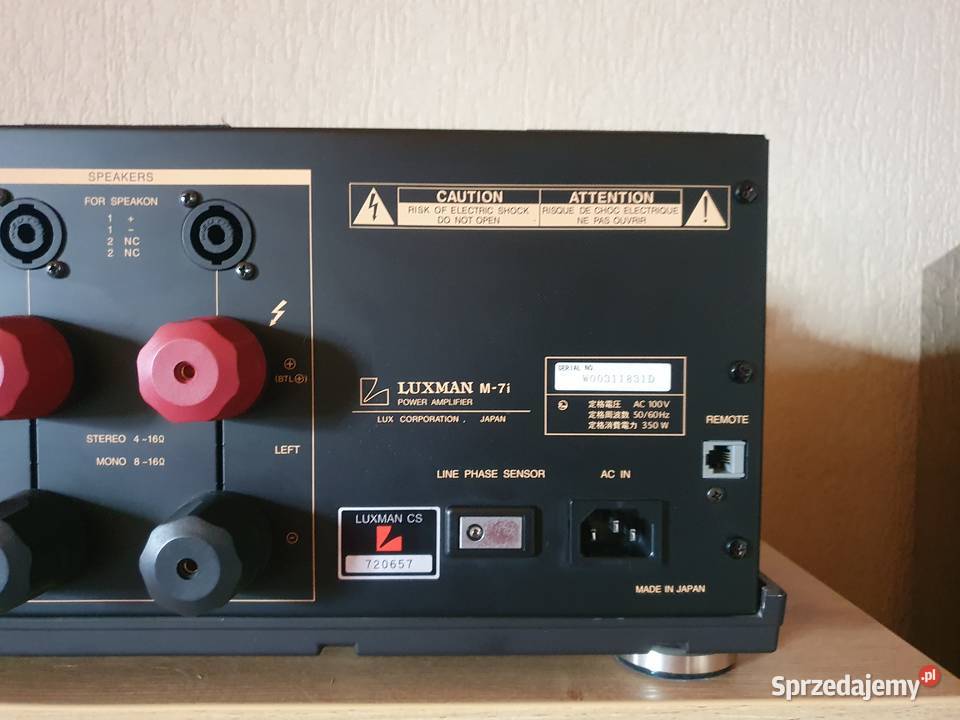 Luxman m 7i śląskie Szczyrk