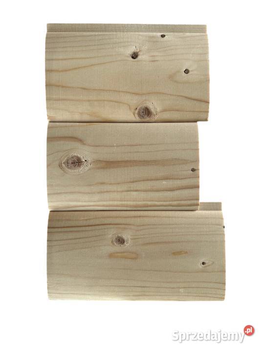 Deska elewacyjna drewniana świerkowa KL A B Okładziny elewacyjne sprzedam