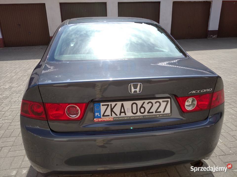 Honda Accord CL VII 20 Comfort benzyna zachodniopomorskie Szczecin
