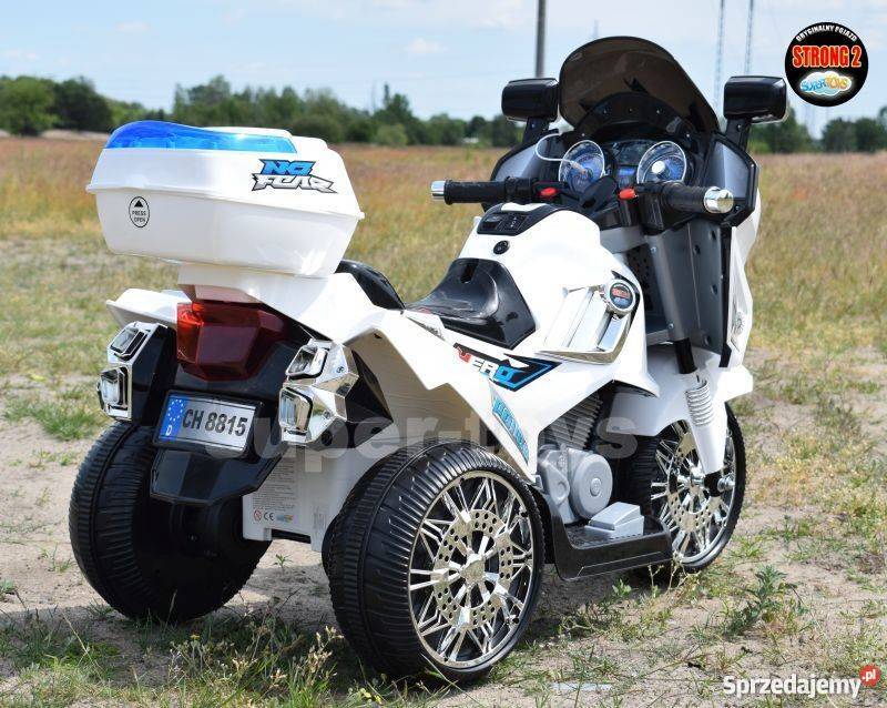 MEGA WIELKI MOTOR POLICYJNY HERO Z DŹWIĘKAMI Toruń