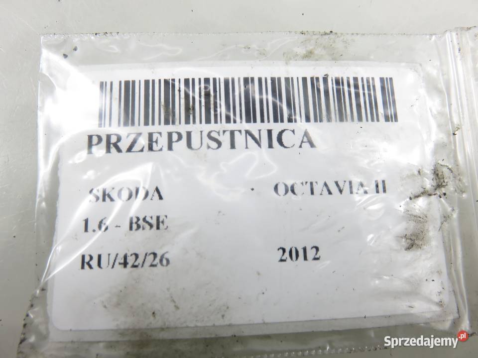 PRZEPUSTNICA SKODA OCTAVIA II 16 06A133062AT