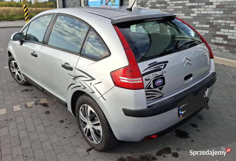 Citron C4 2007 16 HDi 90 212 800 BEZ DPF i srebrny Sochaczew sprzedam