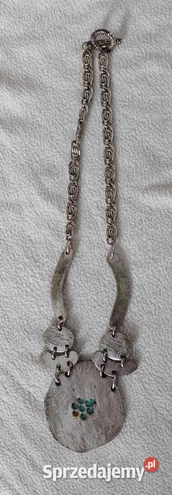 WISIOR metalowy w stylu etnicznym turkusowe Oborniki