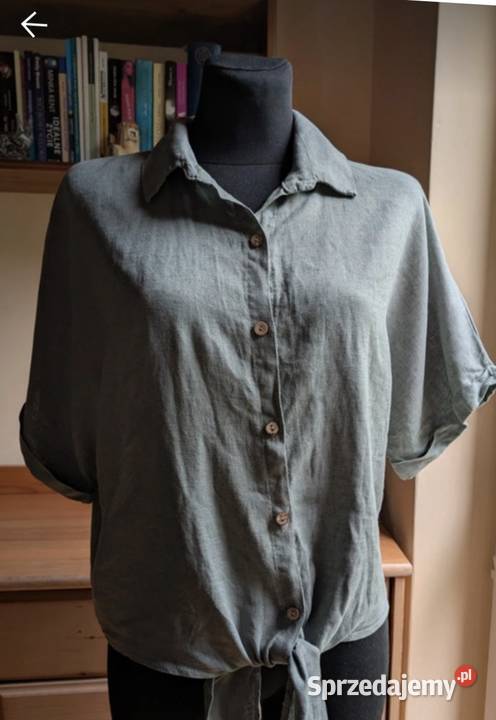 Koszula Collection L XL nowa z metką lniana lubelskie Lublin