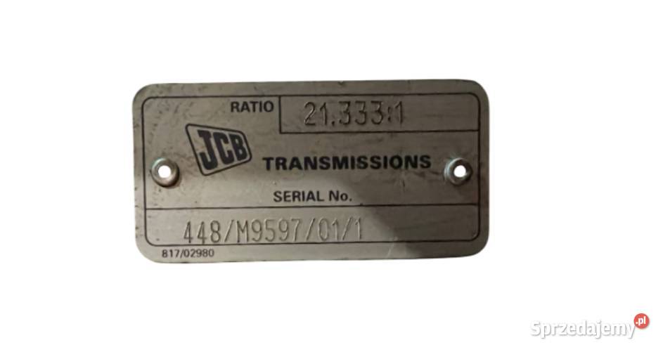 JCB 44826301P Ucho mostu wspornik osi