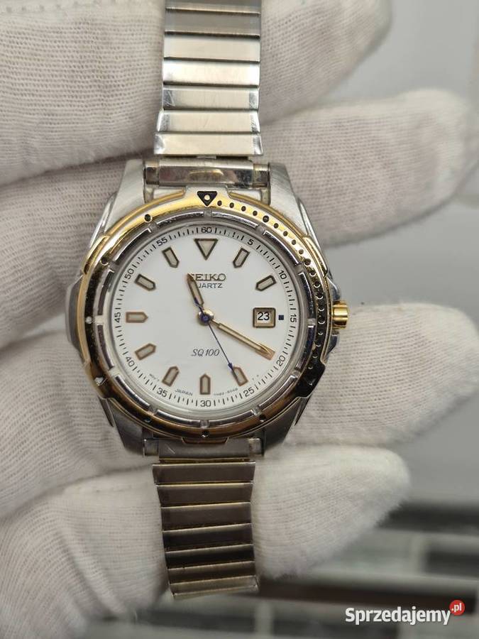 Damski zegarek Seiko SQ 100bicolor Chorzów