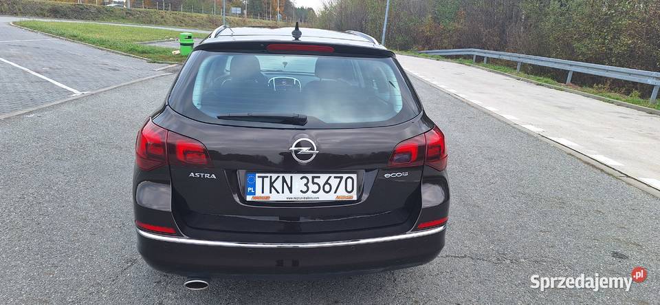 OPEL ASTRA J 14 140 BenzynaGaz 2014r kombi 1400cm3 Końskie