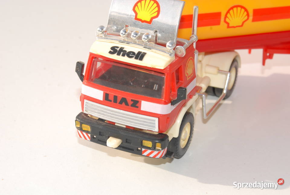 Stara Zabawka ciężarówka TIR cysterna Liaz Shell Cieszyn