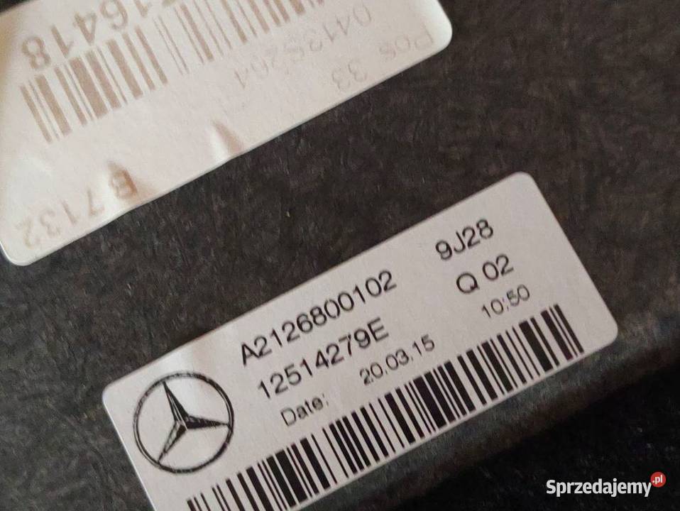 Podłoga Płyta Bagażnika Mercedes W212 Pleszew