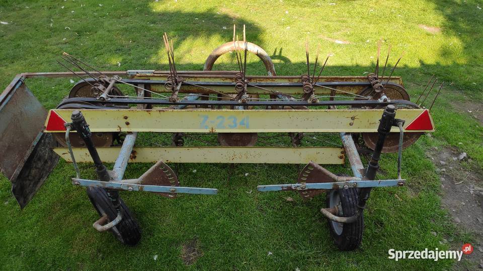 Przetrząsarka pasowa taśmowa zgrabiarka Z234 Świebodzin