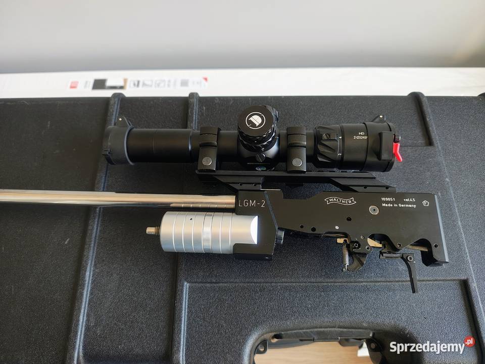 Walther LGM2 PCP topowa konfiguracja zadbany 25 Kęty