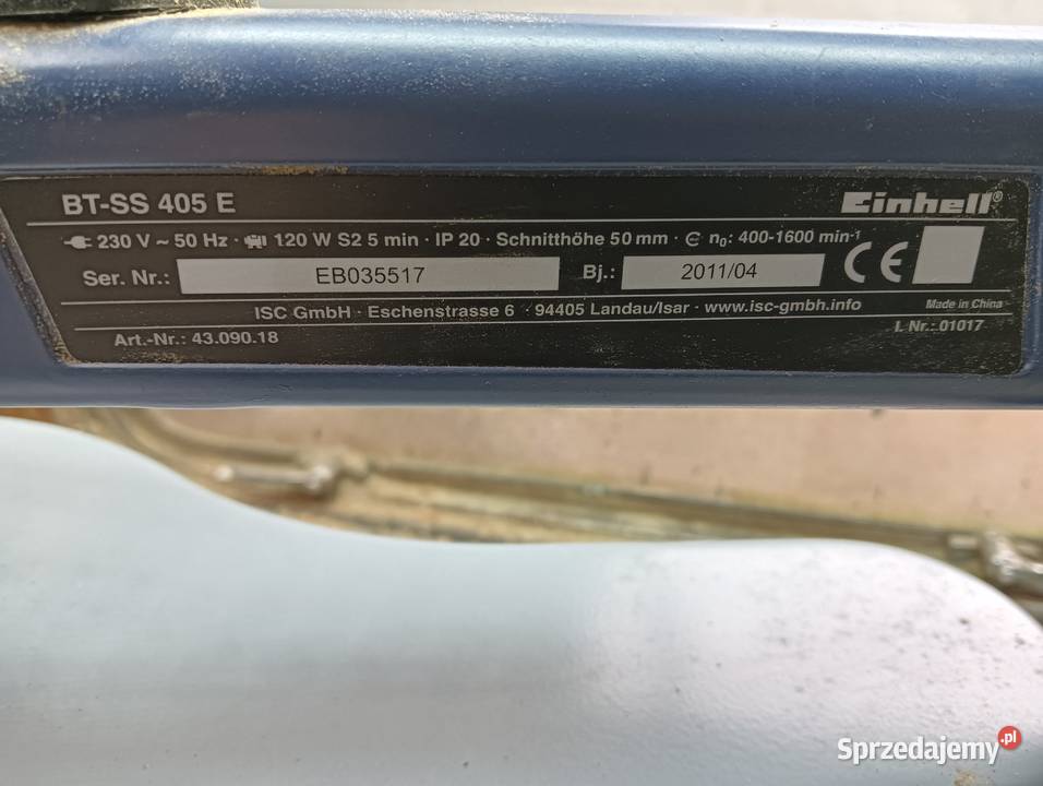 Piła włosowa EINHELL 120W 230V pilarka piłka Wałbrzych