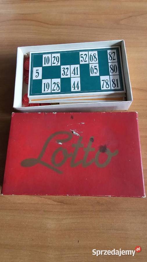 Stara gra planszowa Lotto Bingo PRL kolekcjonera sprzedam