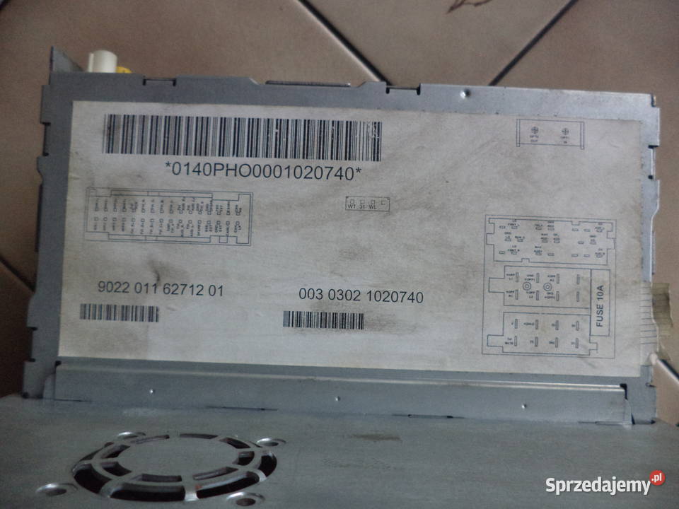 VW PHAETON RADIO PANEL NAVI TV 3D0035007 wielkopolskie