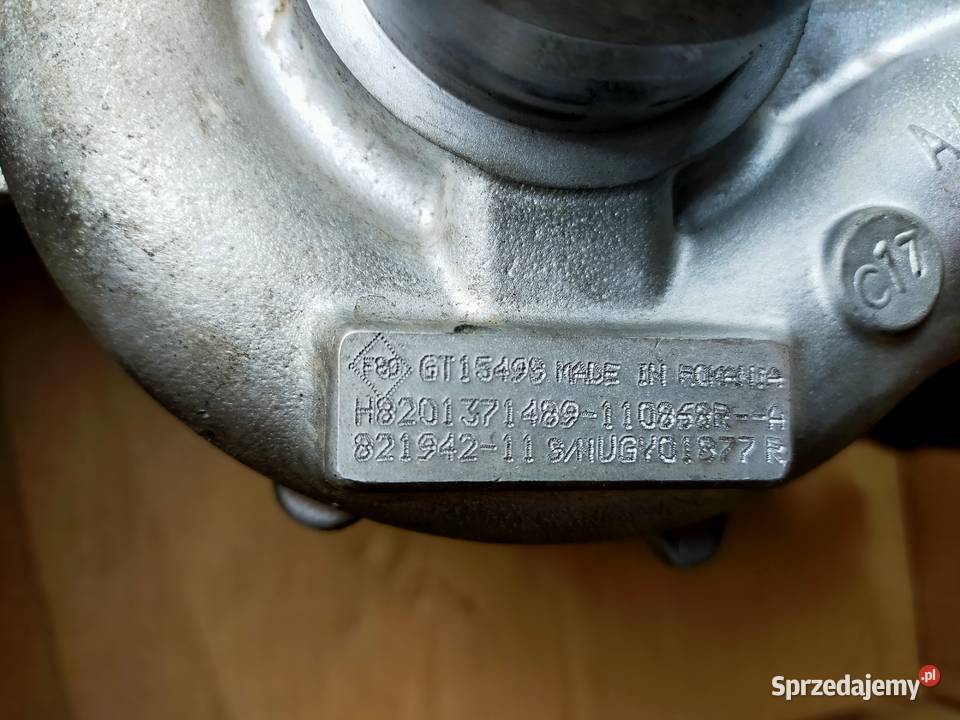 Turbosprężarka Renault Trafic 3 16 dCi 145 osobowe łódzkie Aleksandrów Łódzki