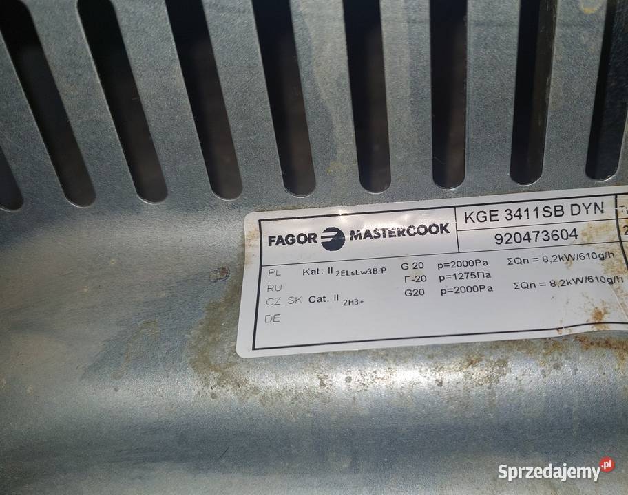 Kuchenka gazowoelektryczna Mastercook 50cm Poznań