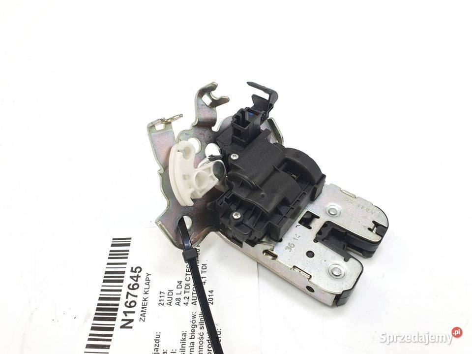 ZAMEK KLAPY AUDI A8 L D4 4H0827505A kujawsko-pomorskie