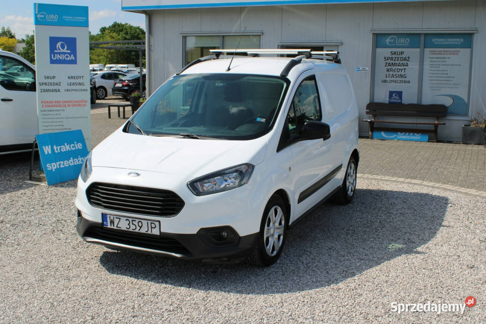 Ford Transit Courier VAT1 Fvat Gwarancja Salon biały Warszawa