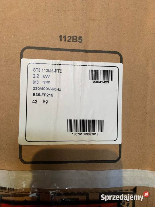 Silnik ALMO ST3112M6 PCT 400 V 22 kW 940 obrmin Warszawa