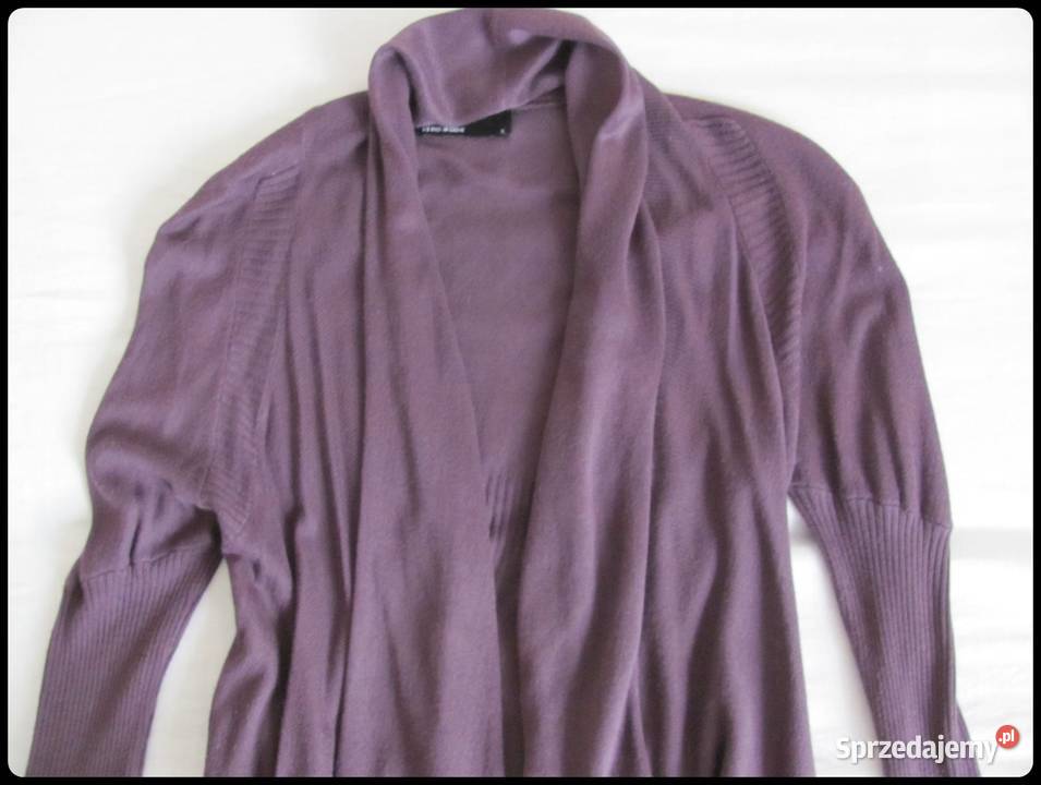 Śliwkowa narzutka sweter Vero Moda rozmiar 36 Płock