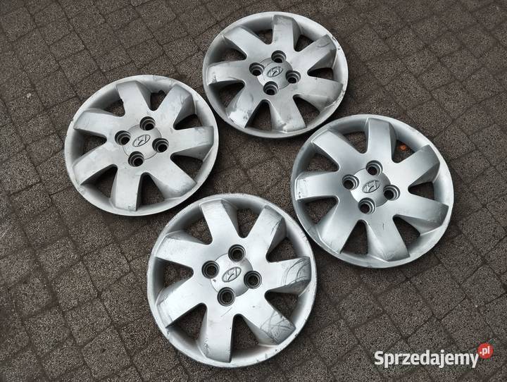 Kołpak Hyundai 14 Getz 4x100 sztukę 529601C400 sprzedam