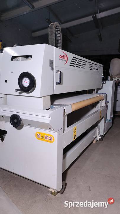 Linia lakiernicza walcowa UV Cefla świętokrzyskie Suchedniów