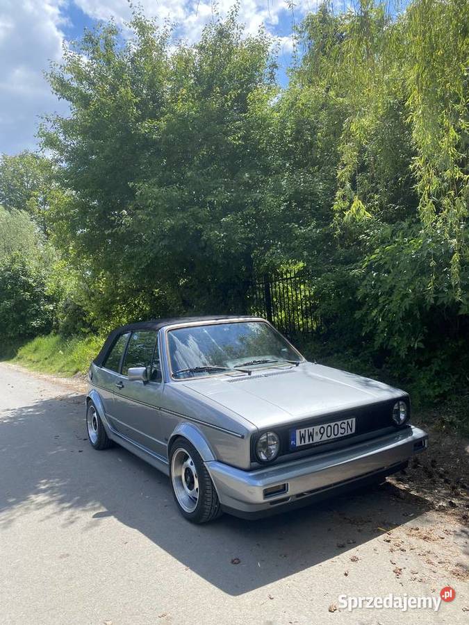 Golf 1 cabriolet karmann 1988r uszkodzony mazowieckie