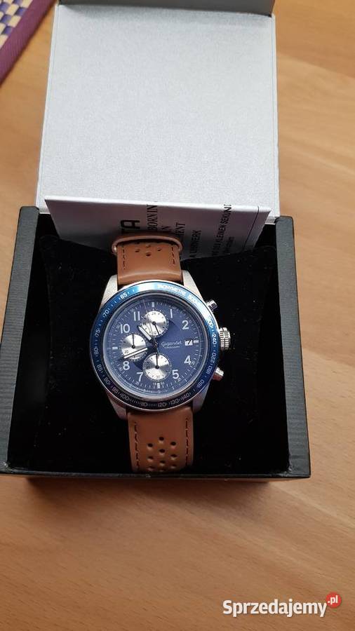 Nowy męski zegarek Gigandet Racetrack chronograf Męskie Chorzów