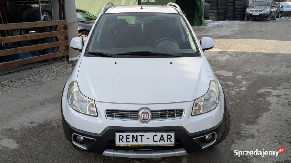 Fiat Sedici 20D136BezwypadkowyOPŁACONY4x4Blokada wielofunkcyjna kierownica Sedici Częstochowa sprzedam