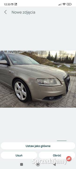 Audi A6 C6 32 Fsi 255 Benzyna Bose Solar wygląd Sandomierz