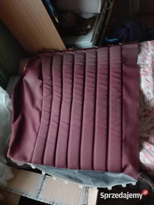Mercedes 190 W201 tapicerka czerwona bordowa Skarżysko-Kamienna sprzedam