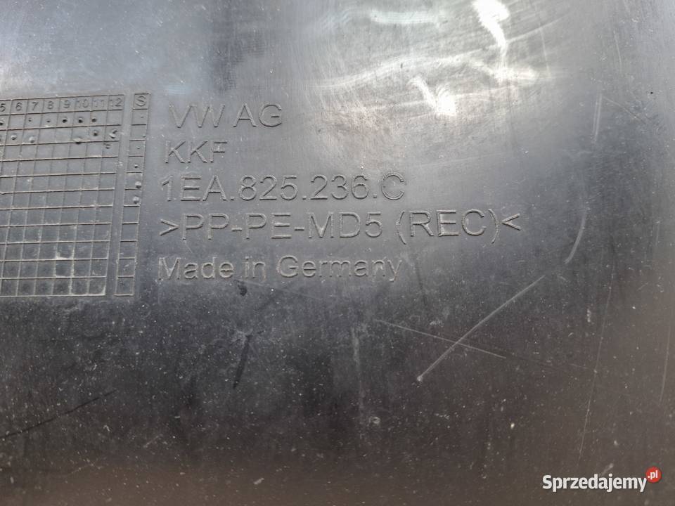 VW ID3 ID3 OSŁONA PŁYTA POD SILNIK PODWOZIA Bieleń sprzedam