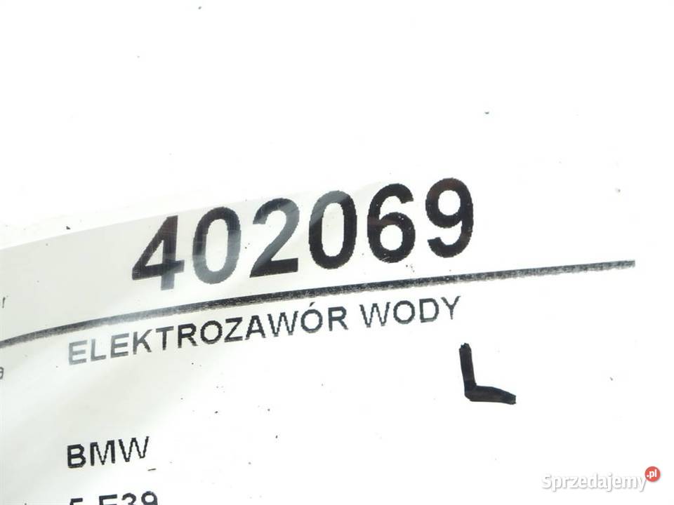 ELEKTROZAWÓR WODY BMW E39 8374995 25 163 sprzedam