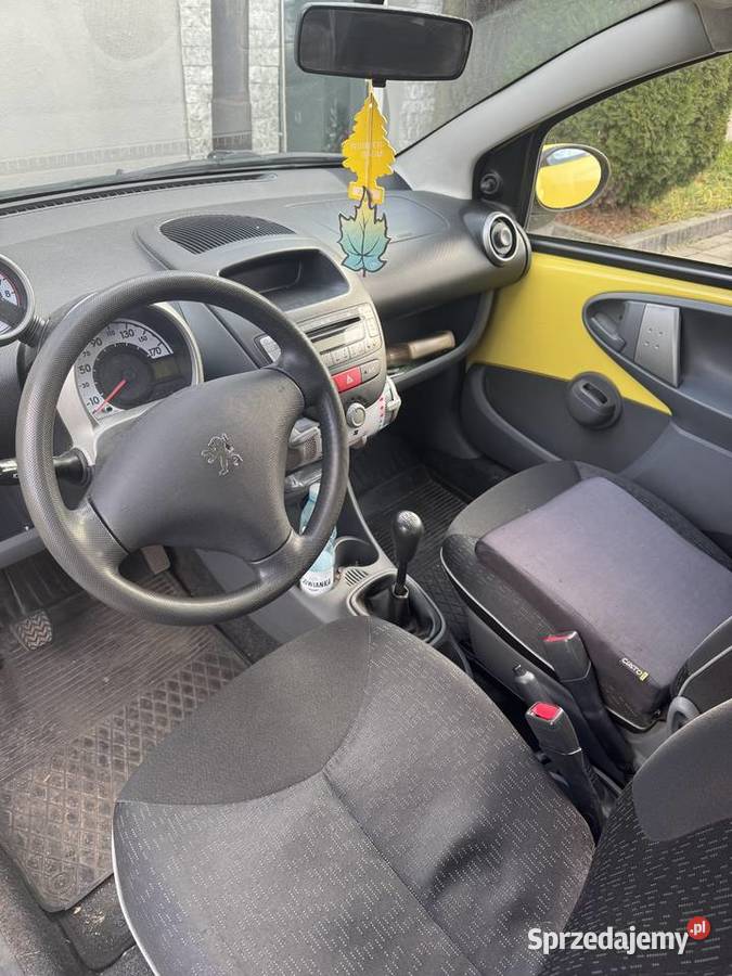 Peugeot 107 z klimatyzacja 5 drzwiowy okazja 1000cm3 Rybnik