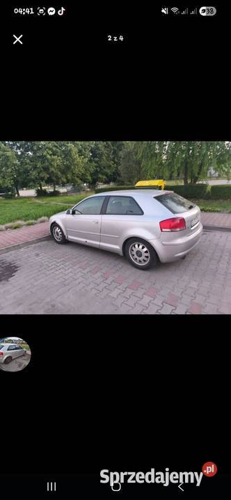 Audi a3 16 gaz krótko oplaty Dębe Wielkie