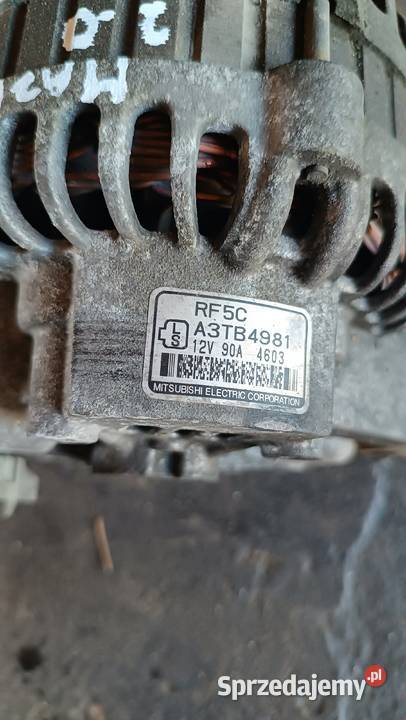 A3TB4981 Alternator Mazda MPV 2 II 20 CITD 90A Układ elektryczny silnika małopolskie Radłów sprzedam