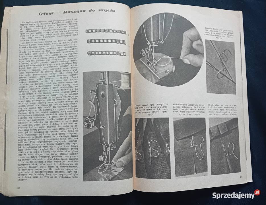 Antonie Janusch Szyjemy w domu WPLiS 1957 r Koźminek