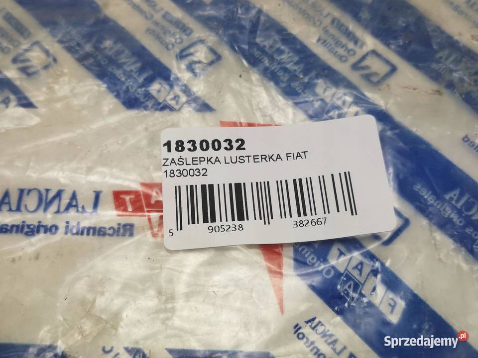 OSŁONA LUSTERKA FIAT NOWA ORYGINALNA 1830032