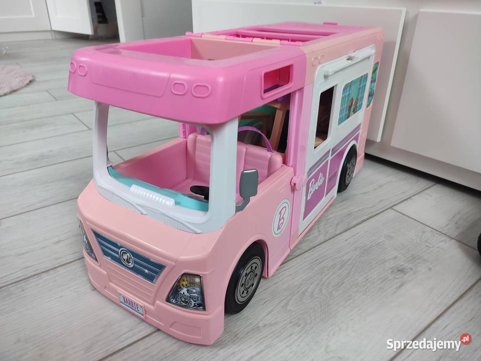 Barbie Kamper 3w1 GHL93 lalki Barbie Myszków