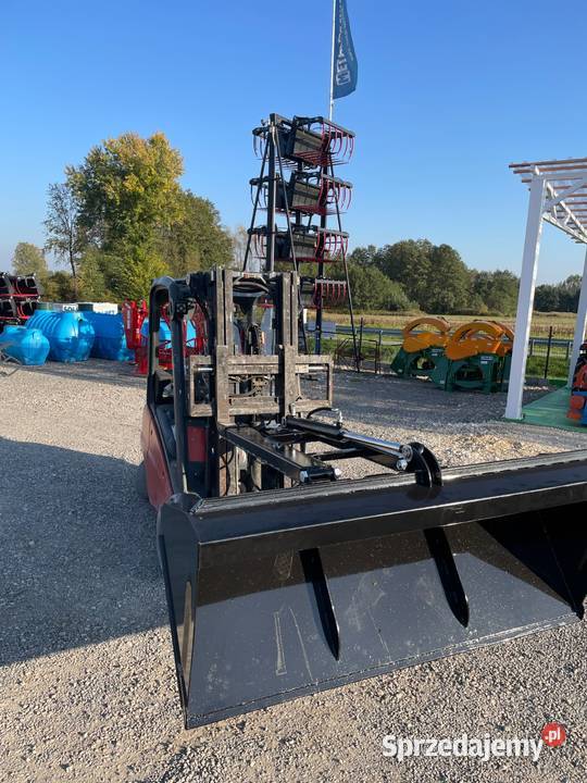 Łyżka na wózek widłowy do materiałów sypkich Rogóźno