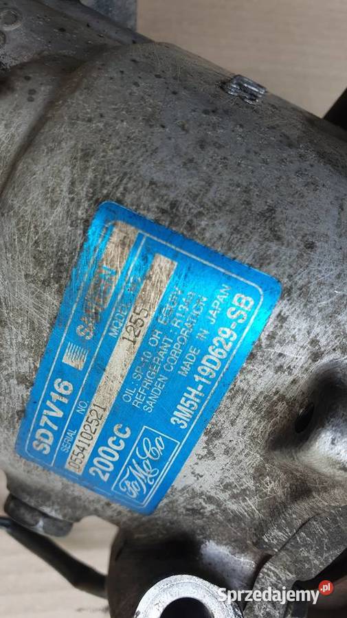 Komprespr klimatyzacji ford volvo mazda 16d 16 osobowe Części samochodowe Gorzów Wielkopolski
