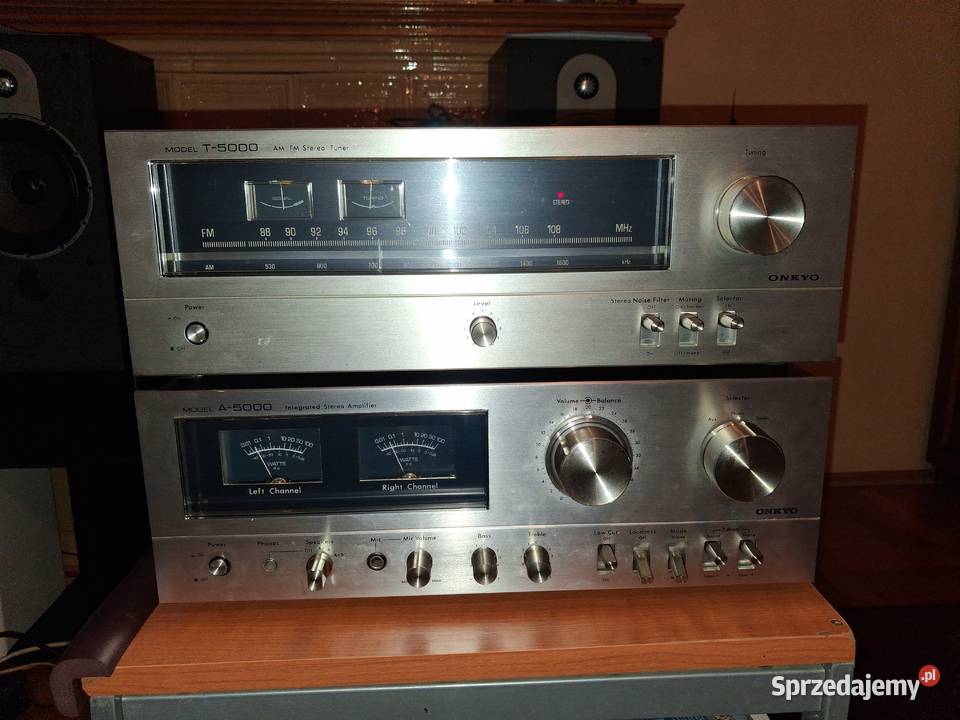 Zestaw HiFi Vintage Onkyo A5000 T5000 podkarpackie Mielec