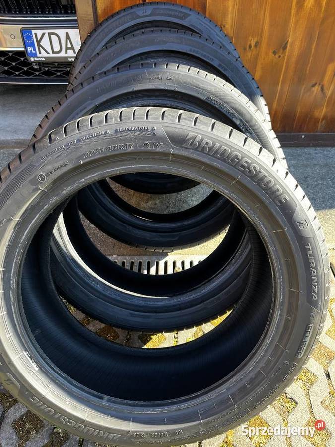 Opony letnie Bridgestone Turanza 6 22545R17 91 Y małopolskie Dąbrowa Tarnowska