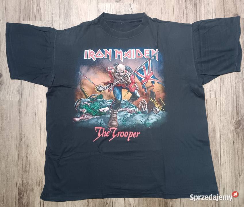 Iron Maiden The Trooper Retro Vintage koszulka małopolskie